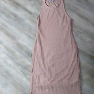 Tan dress
